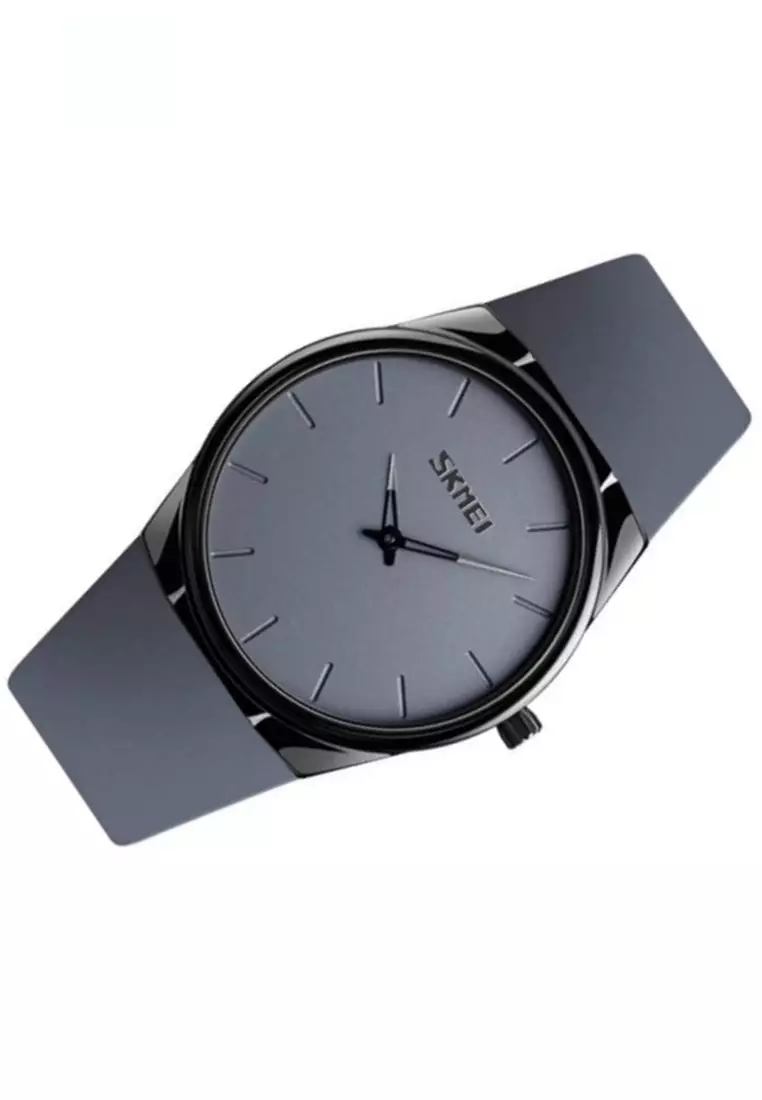 Jam Tangan Casual Analog Pria Waterproof Strap Tali Material Rubber OO19 ORIGINAL