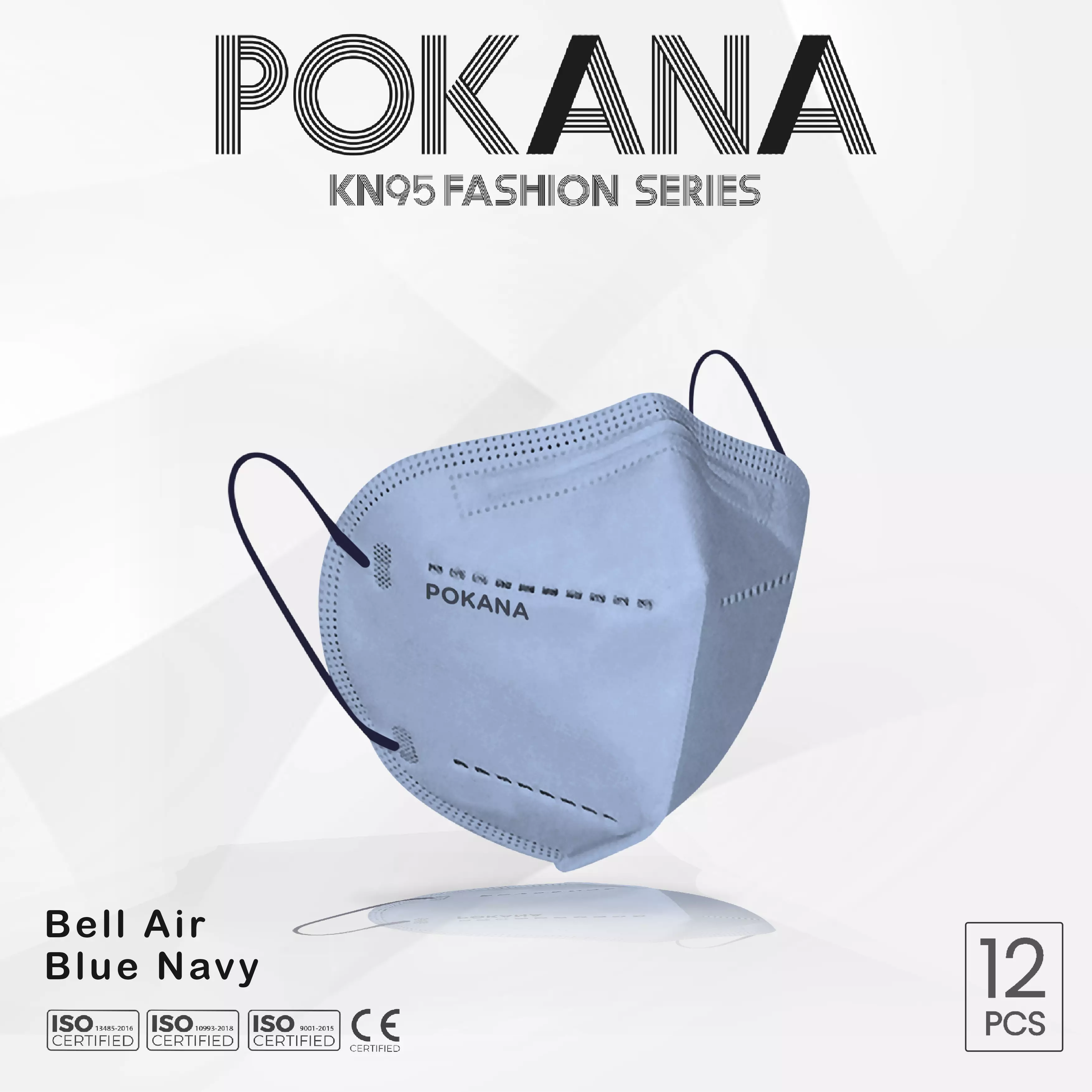 Jual Pokana POKANA KN95 6ply FASHION SERIES Earloop Medical Face Mask