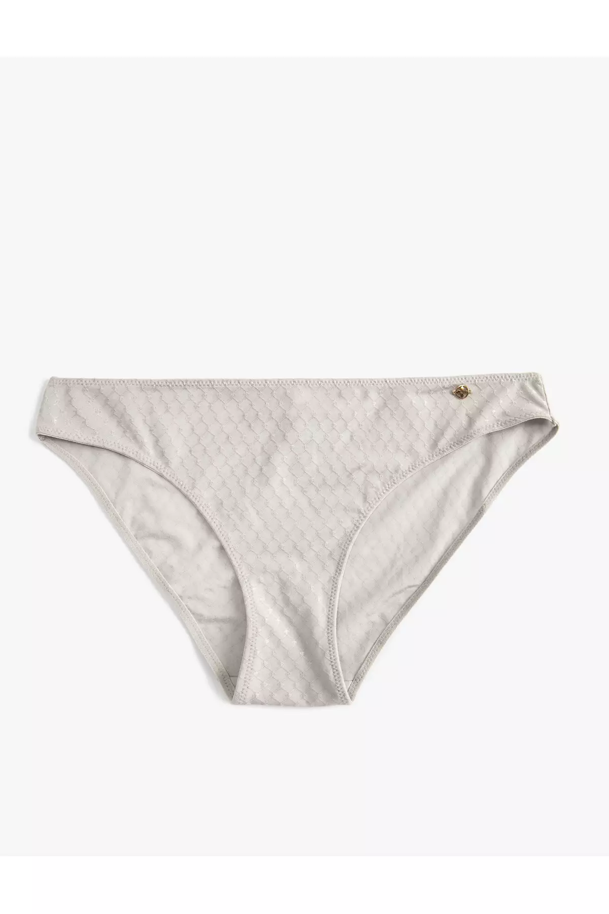Brief Panties With Textured Accessory Detail