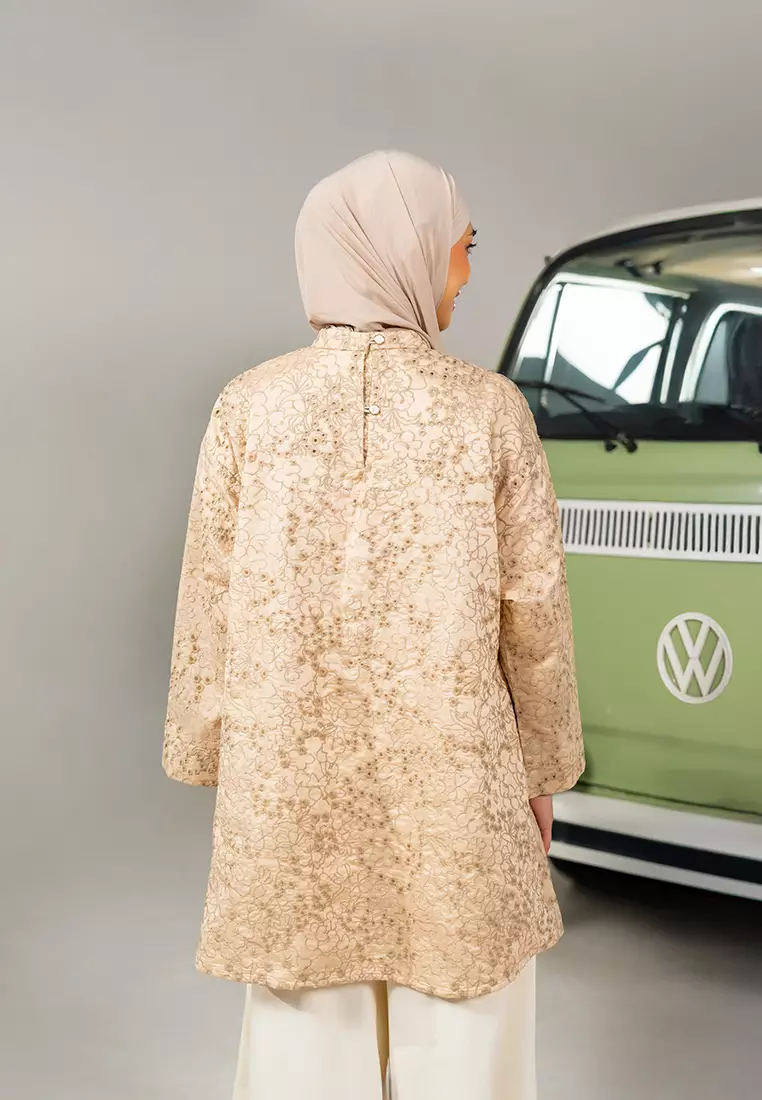 Kami Solene Loose Tunic Beige