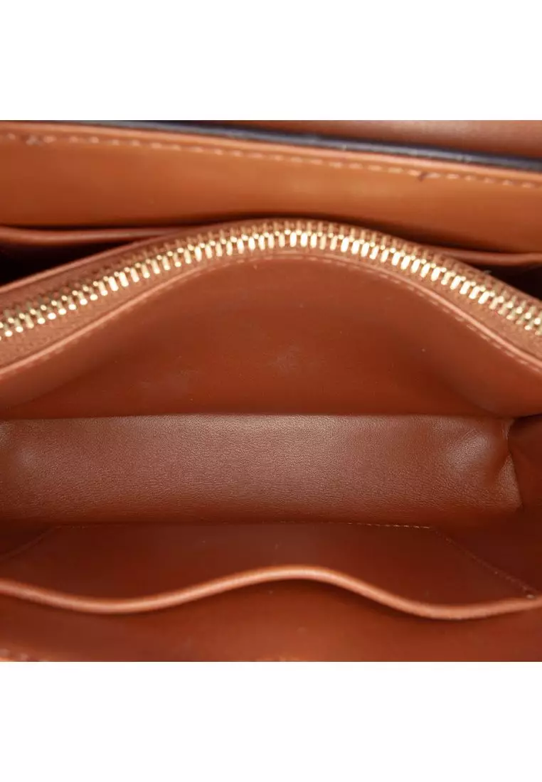 Pre-Loved Celine Teen Triomphe Coated Canvas Nino Bag