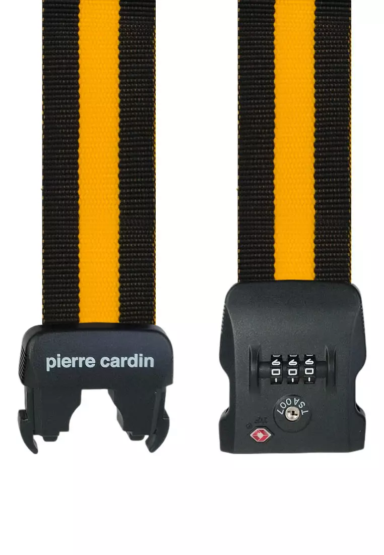 Pierre Cardin Strap Koper Travel Strap to Secure Luggage Tali Pengaman Sabuk Koper TSA
