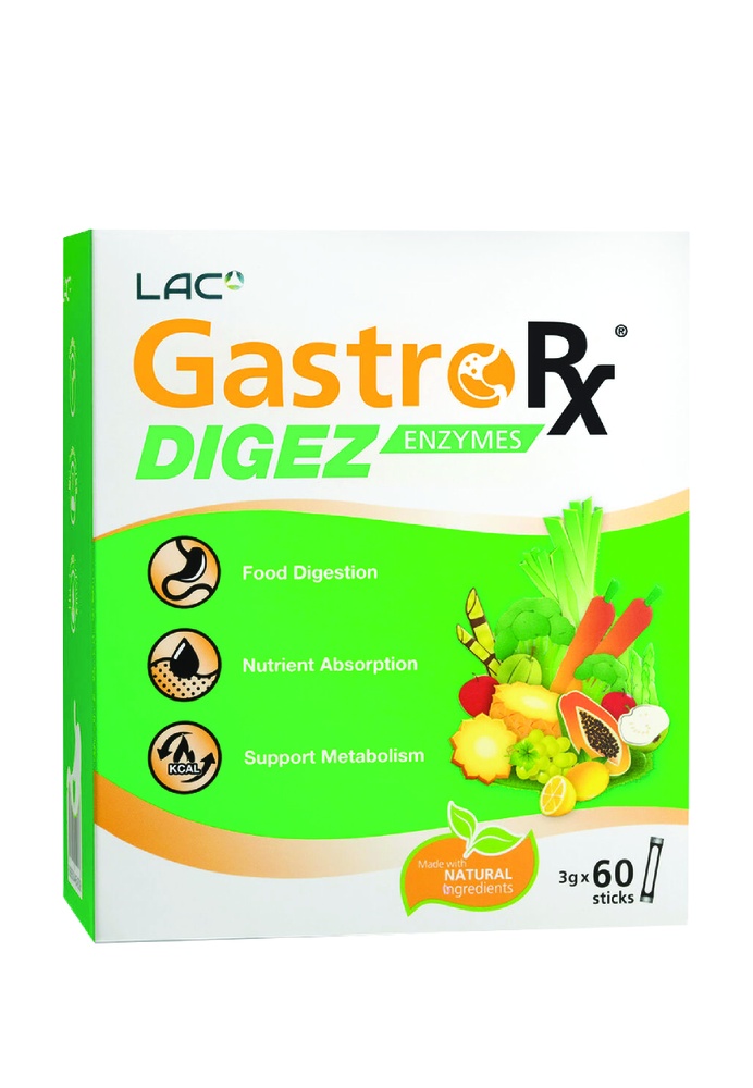 LAC LAC GASTRORX® GastroRx™ Enzyme (60 sachets) ZALORA Malaysia