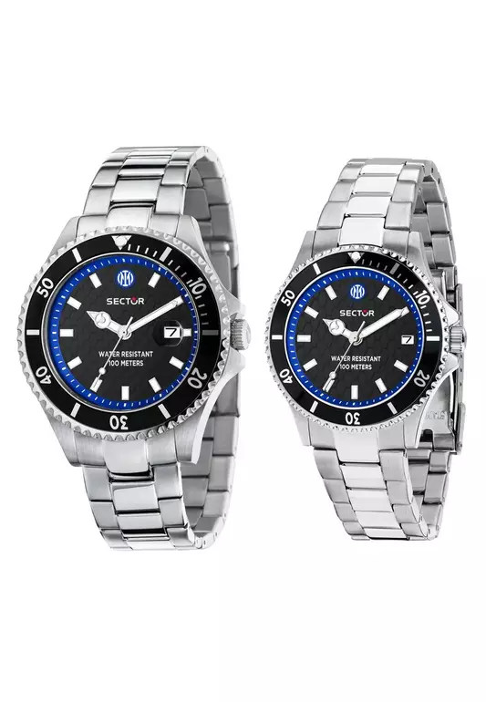 [For Lover] Sector Inter Collection 43mm Couple's Quartz Watches Set R3253161061