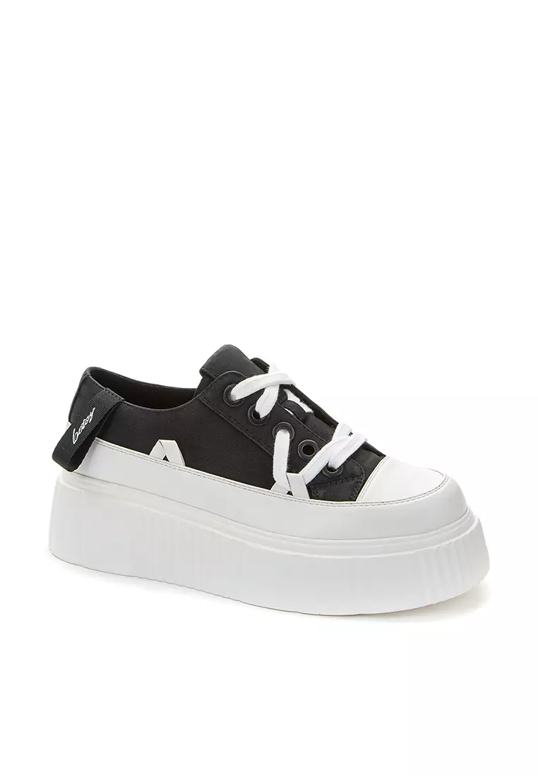 Puma platform sneakers on sale black and white