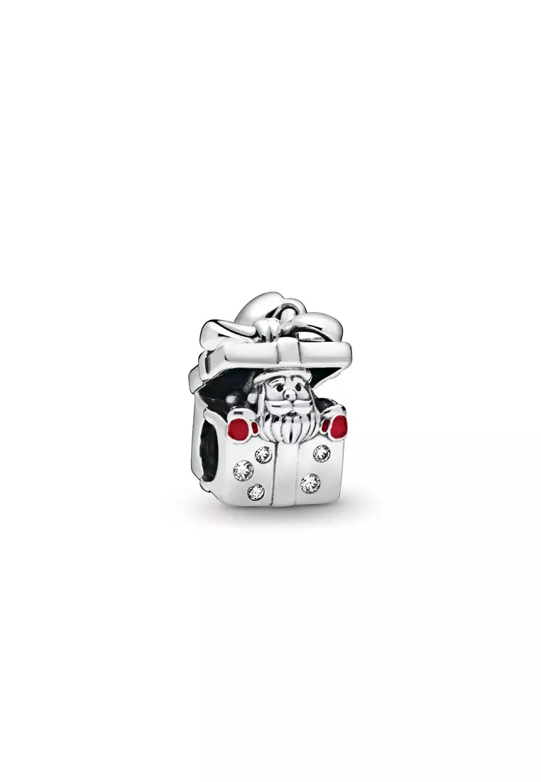 Buy PANDORA Santa in a Giftbox Charm 2024 Online ZALORA Philippines