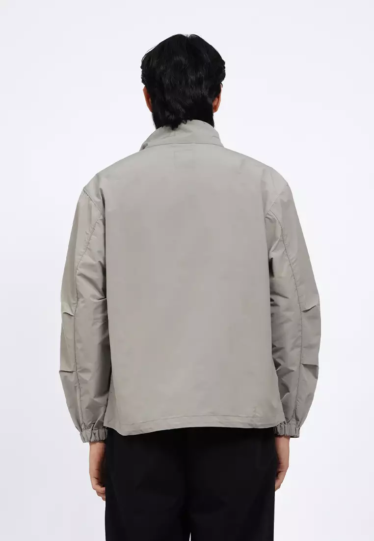 Regular Fit Utility Jacket with Zipper