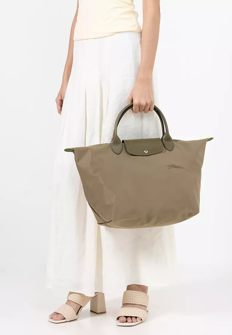Le Pliage Green M Handbag