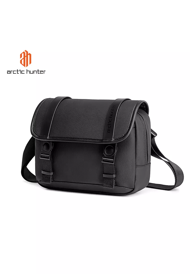 Arctic Hunter K00568 Tas Selempang Messenger Bag Sling Bag Pria - BLACK
