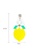 GIN & JACQIE white and yellow and green Gin & Jacqie Statement Acrylic Earrings Lemon E6E9FAC496F07AGS_4