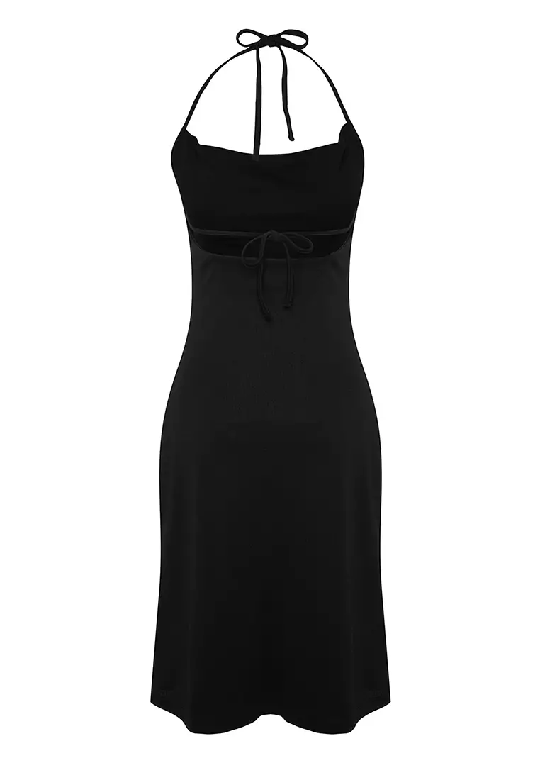 Buy Trendyol Halter Midi Dress 2024 Online ZALORA