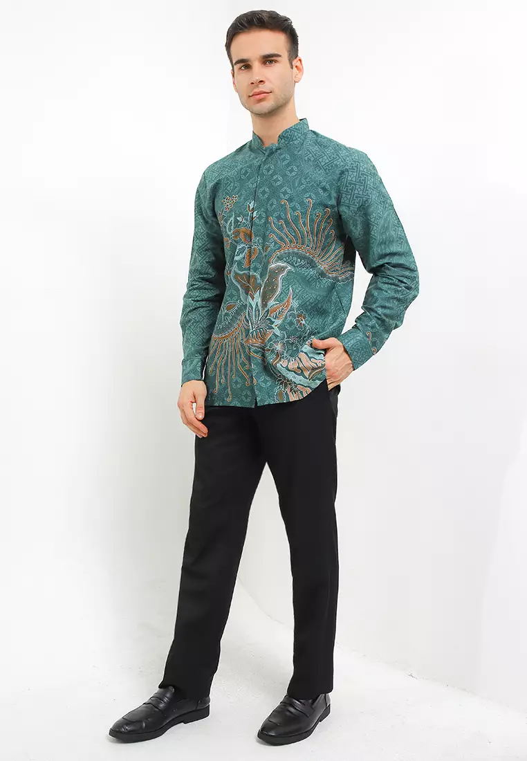 Jamie Koko Shirt Kemeja Batik Pria Panjang
