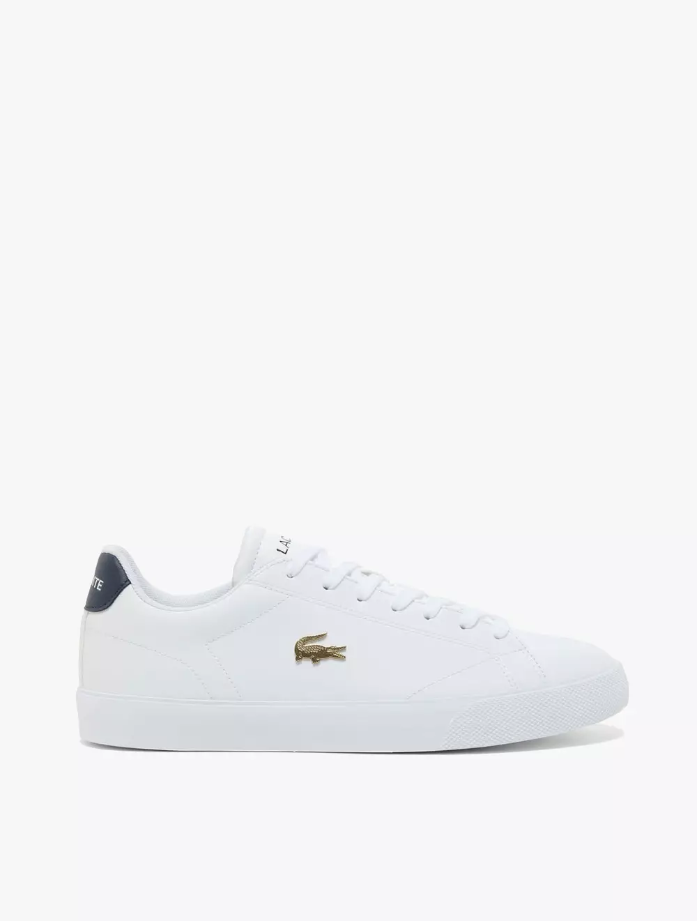 Jual Lacoste Men's Lerond Set Leather Sneakers White Original