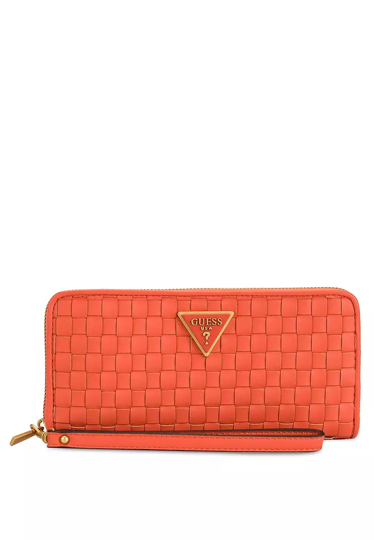 Buy Guess Lisbet Large Zip Around Wallet 2023 Online | ZALORA