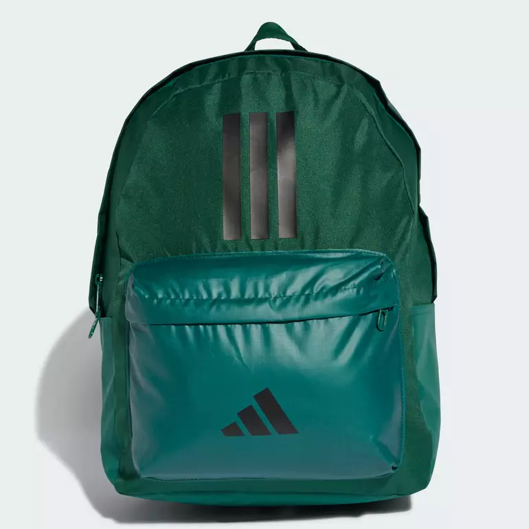 adidas Lifestyle Classic Back-to-School 3-Stripes Backpack Unisex Green IS7044