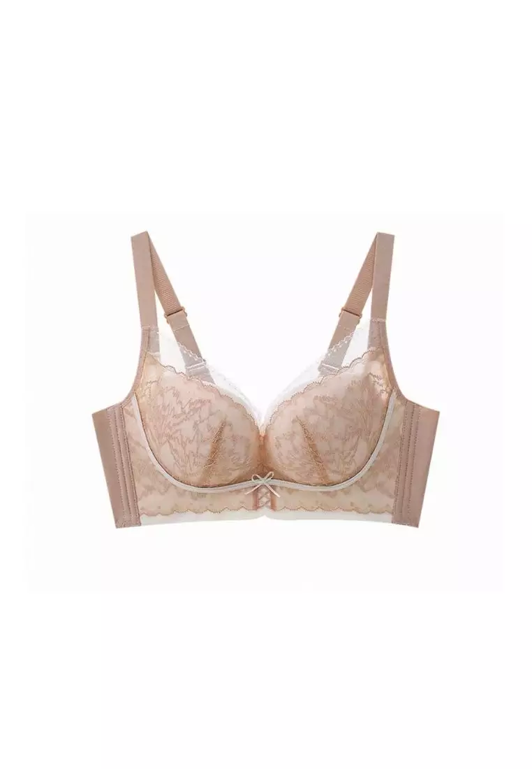 Brooklyn Wireless Push Up Bra in Nude