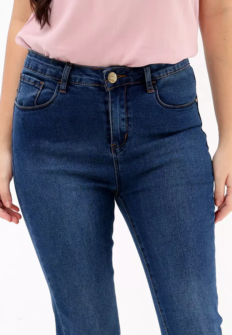 Denim Slim Fit Femme Jeans