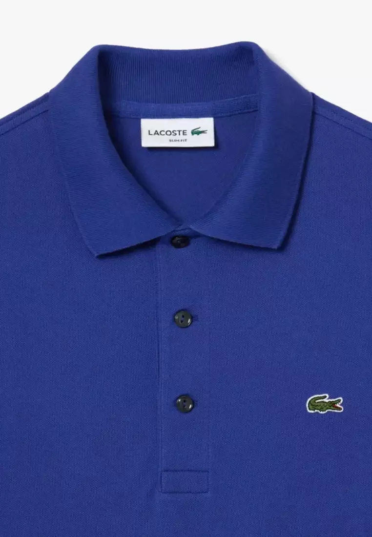 Slim Fit Stretch Piqué Polo Shirt