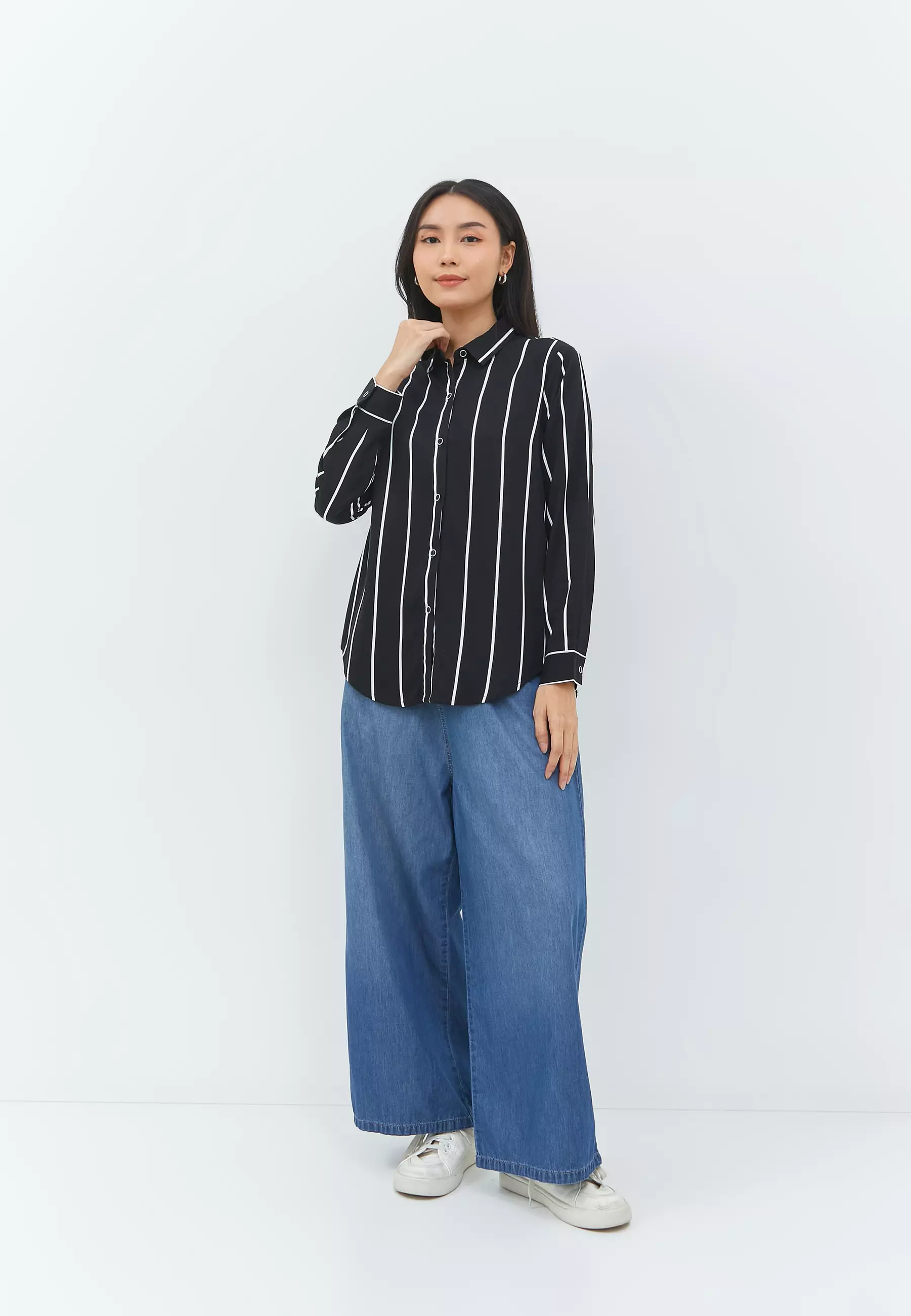 Tatum Black Stripe Shirt (G.11661)