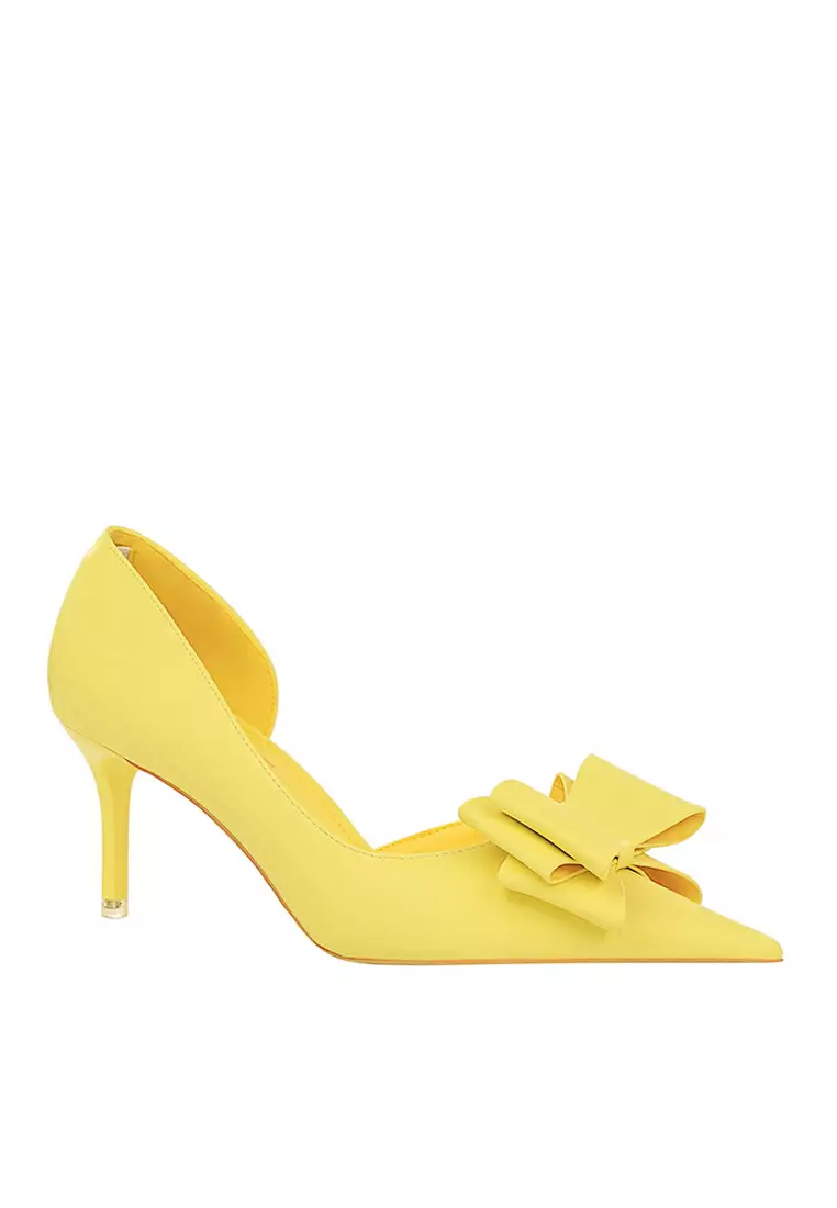 Aldo hot sale mustard heels