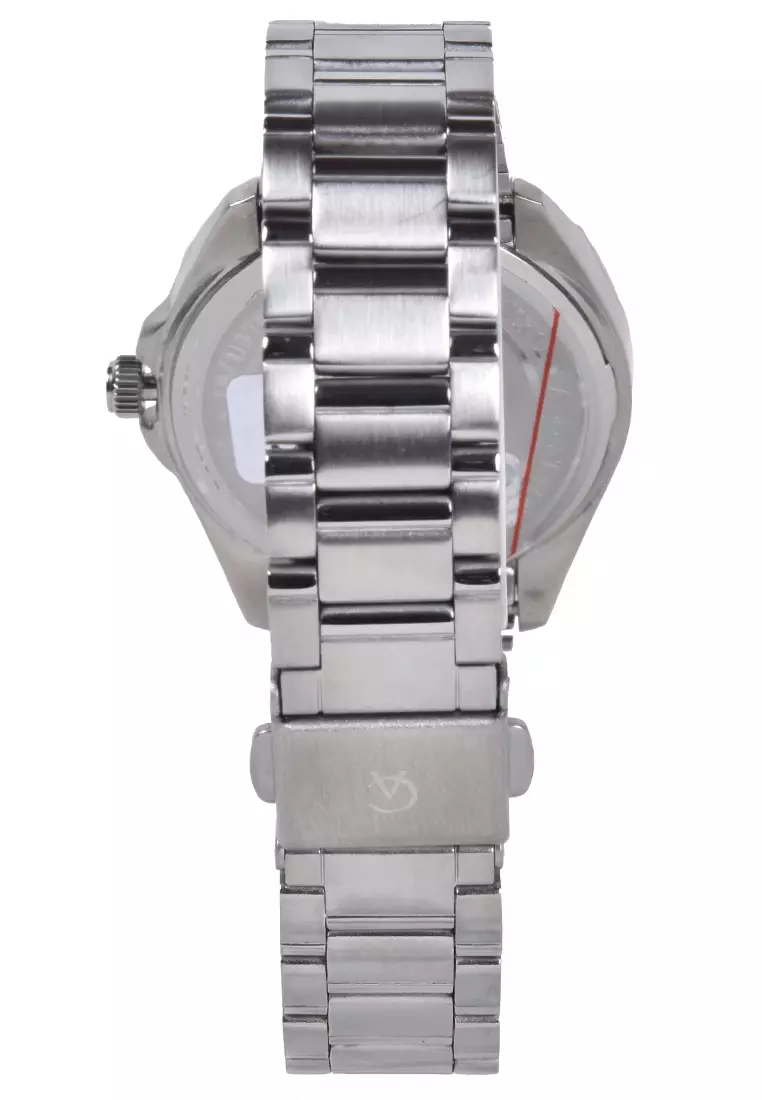 Alexandre Christie - Jam Tangan Wanita - Silver - Stainless Steel Bracelet - 8596LDBSSSL
