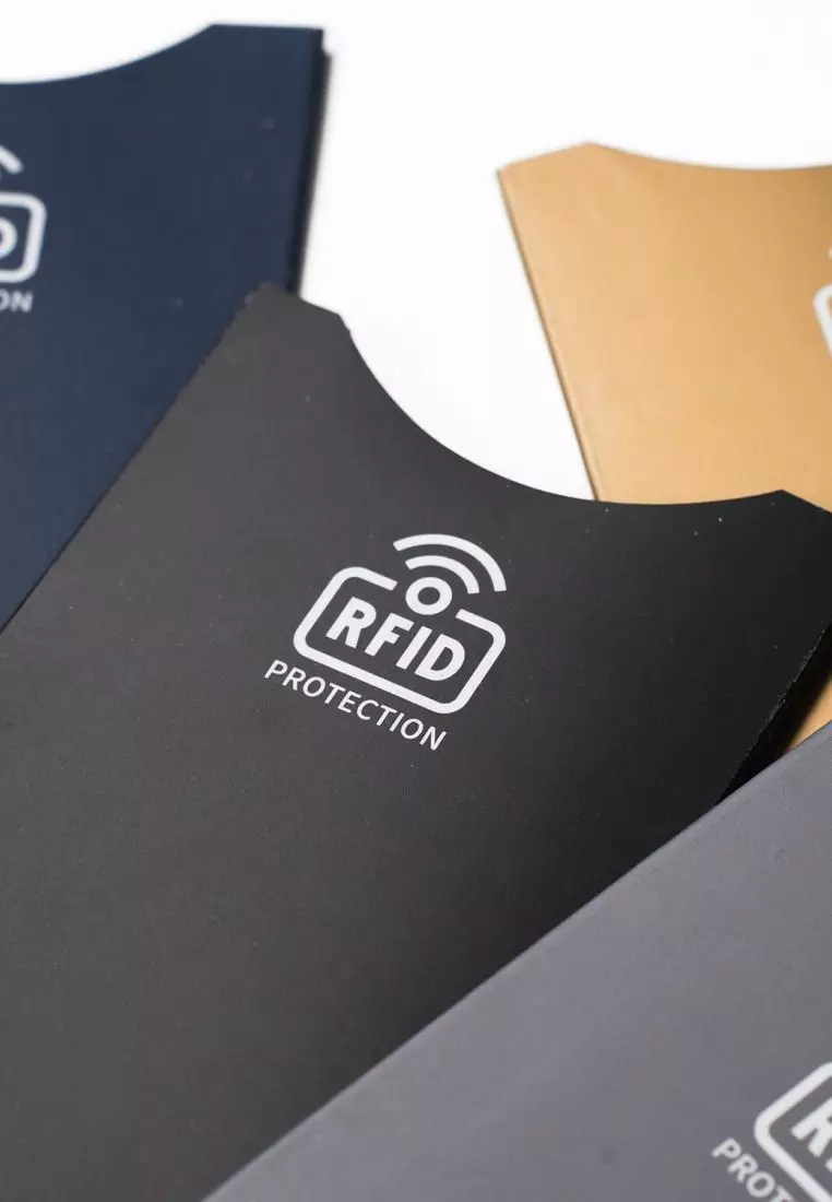 Crossing RFID Blocking Credit Card Sleeves Set Of 4 - Assorted