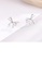 Glamorousky white 925 Sterling Silver Simple Temperament Ribbon Stud Earrings with Cubic Zirconia 9E64AAC123AFD8GS_3
