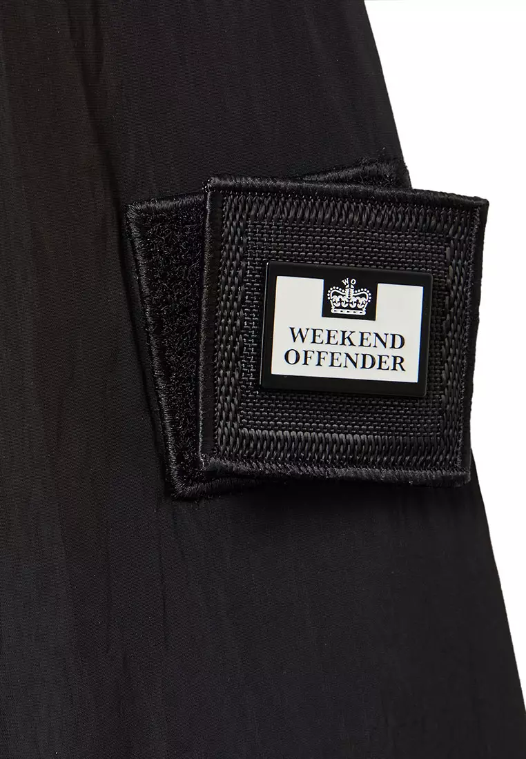 MENS BLACK RONSON PARACHUTE CARDIGAN