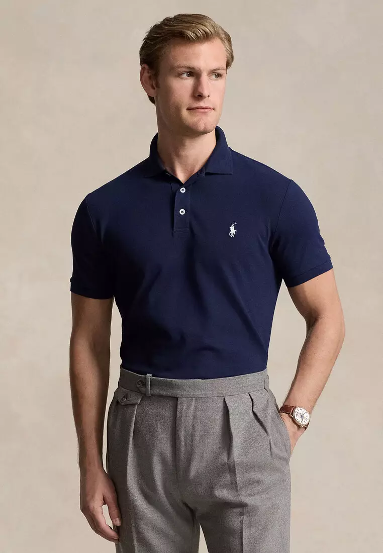 Buy Polo Ralph Lauren Custom Slim Fit Stretch Mesh Short Sleeve