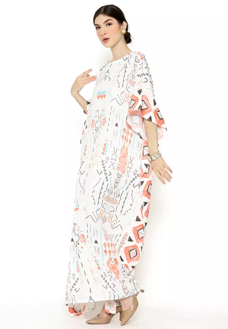 Kanzi Exclusive Short Sleeve Kaftan