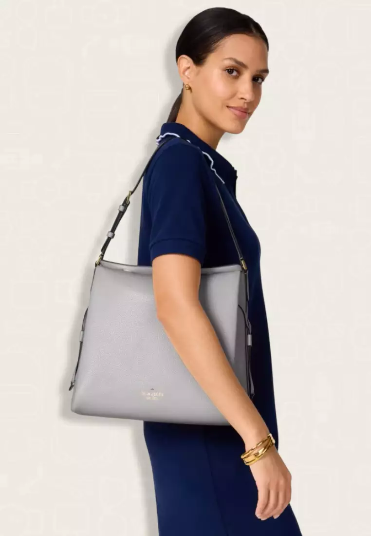 Kate Spade Dumpling Large Shoulder Bag Mountain Grey