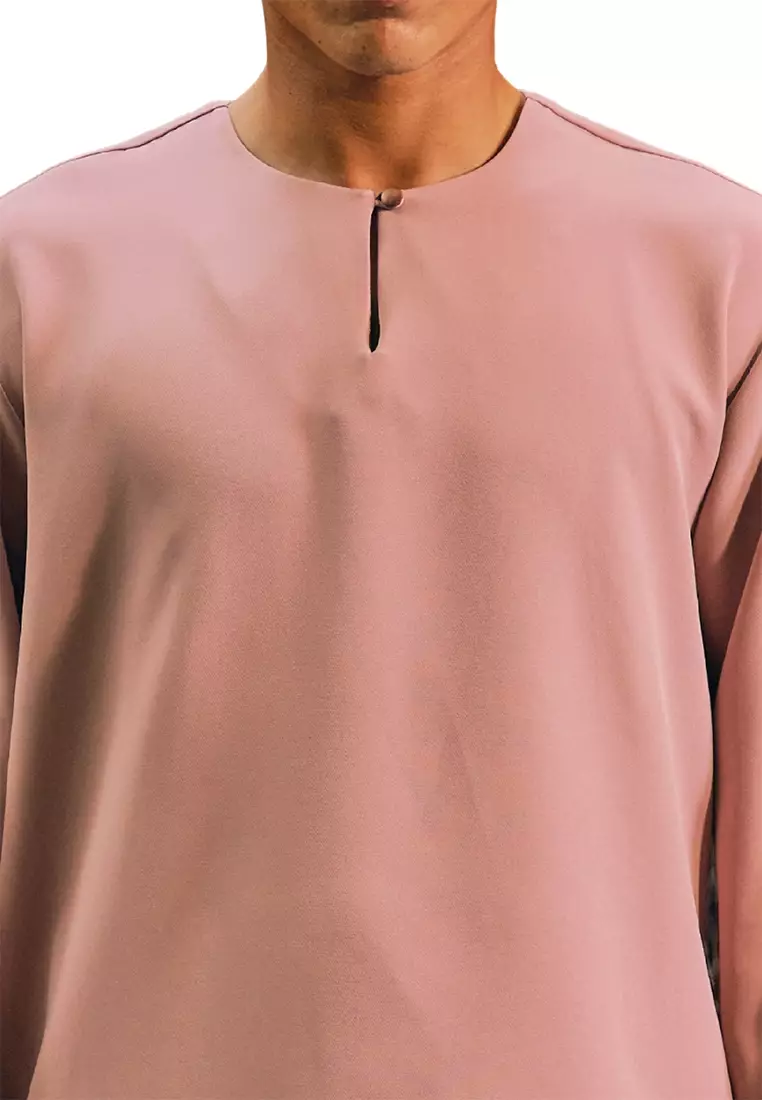 UMMA Andika Kurta Bakawali Raya 2024 in Mauve
