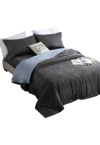 Buy Jean Perry Jean Perry Garni 5 In 1 Quilt Cover Bedsheet Set Silky Soft Ecosilk 950 Threadcount 40cm Online Zalora Malaysia
