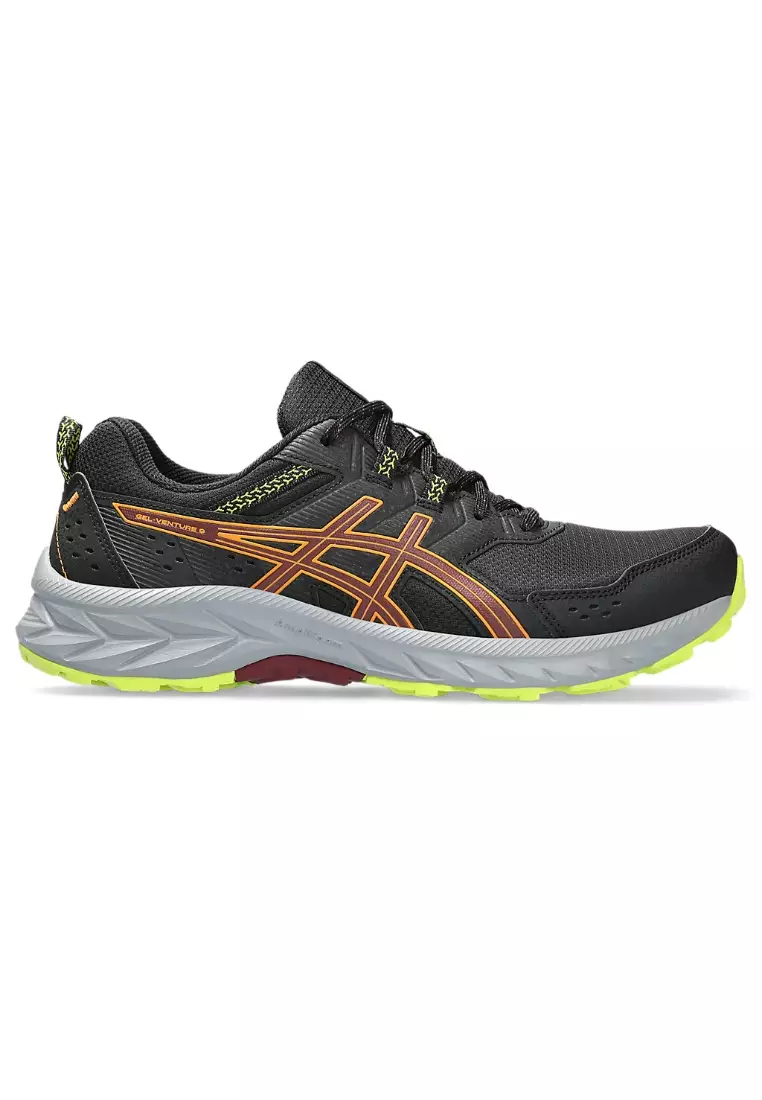 Buy ASICS ASICS GELVENTURE 9 MEN TRAIL RUNNING SHOES (BLACK) Online