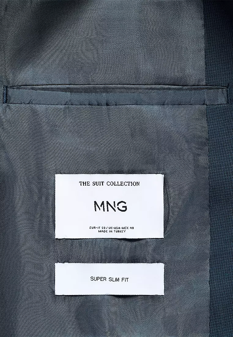 Super Slim-Fit Suit Jacket In Stretch Fabric