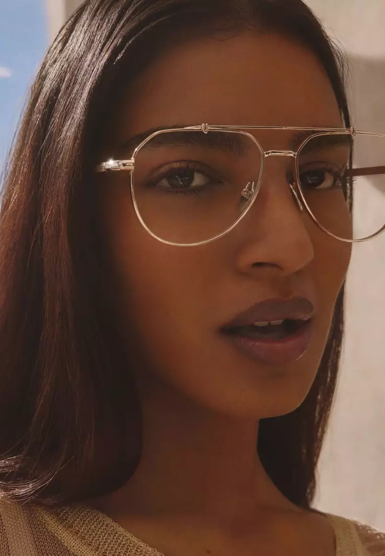 QUAY All Caps Optical Eyeglasses - Brushed Gunmetal