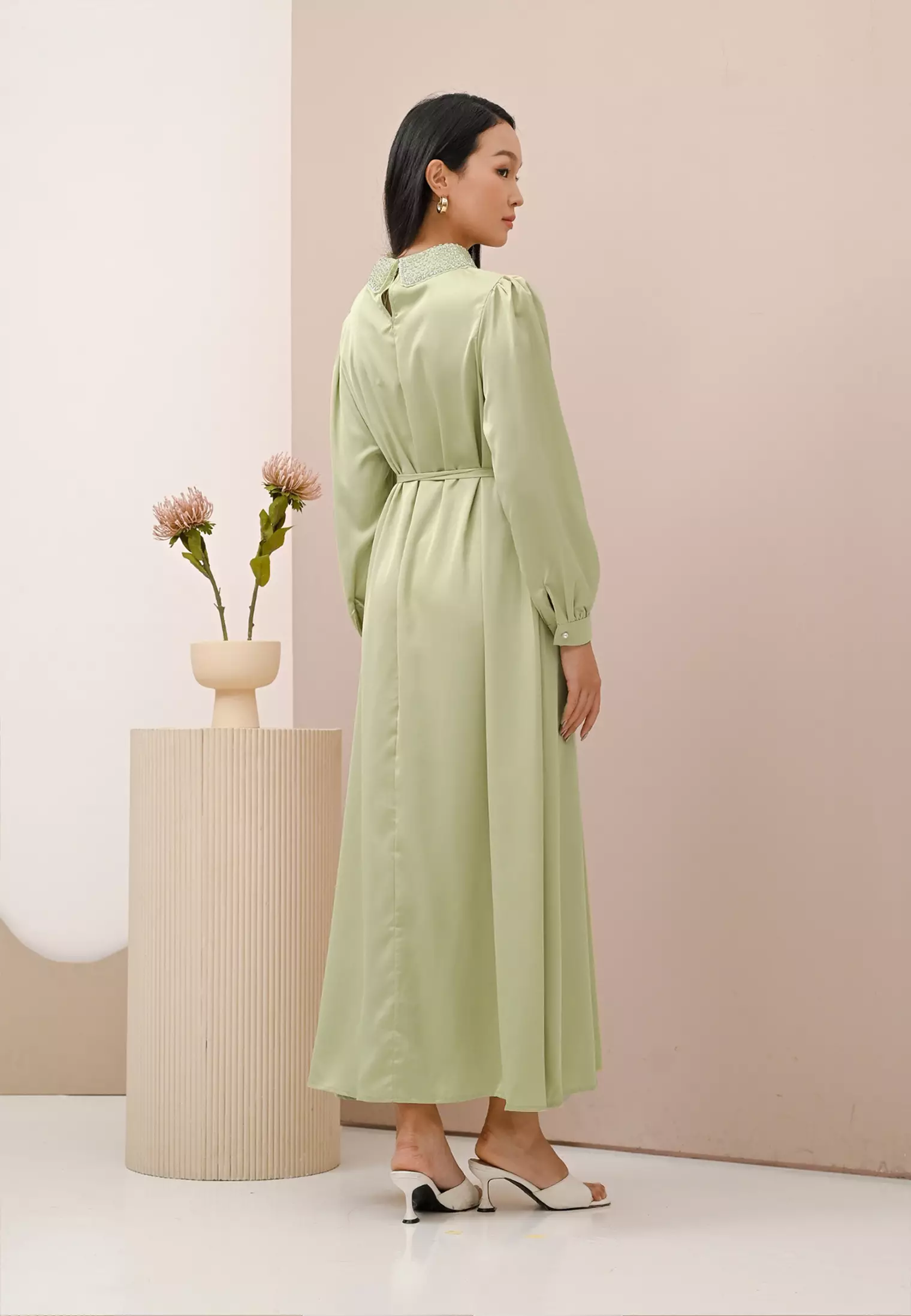 Jade Dress - Matcha