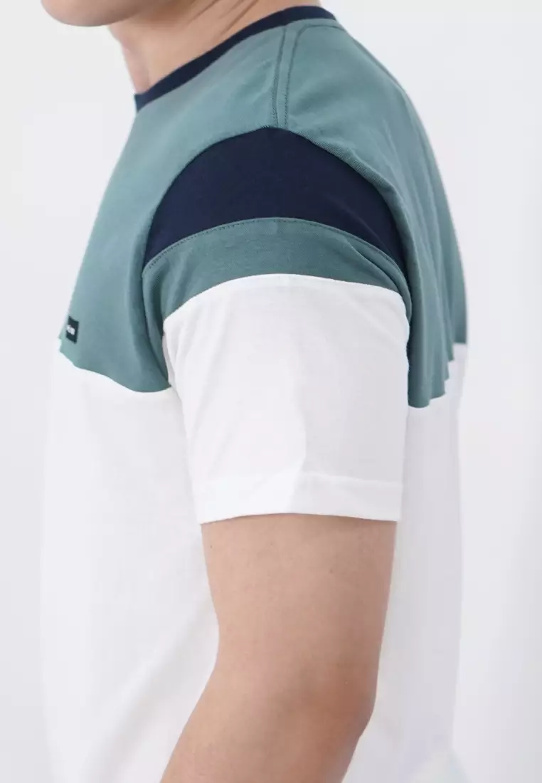 Ryusei Kaos Pria Hakata CMB Dusty Green