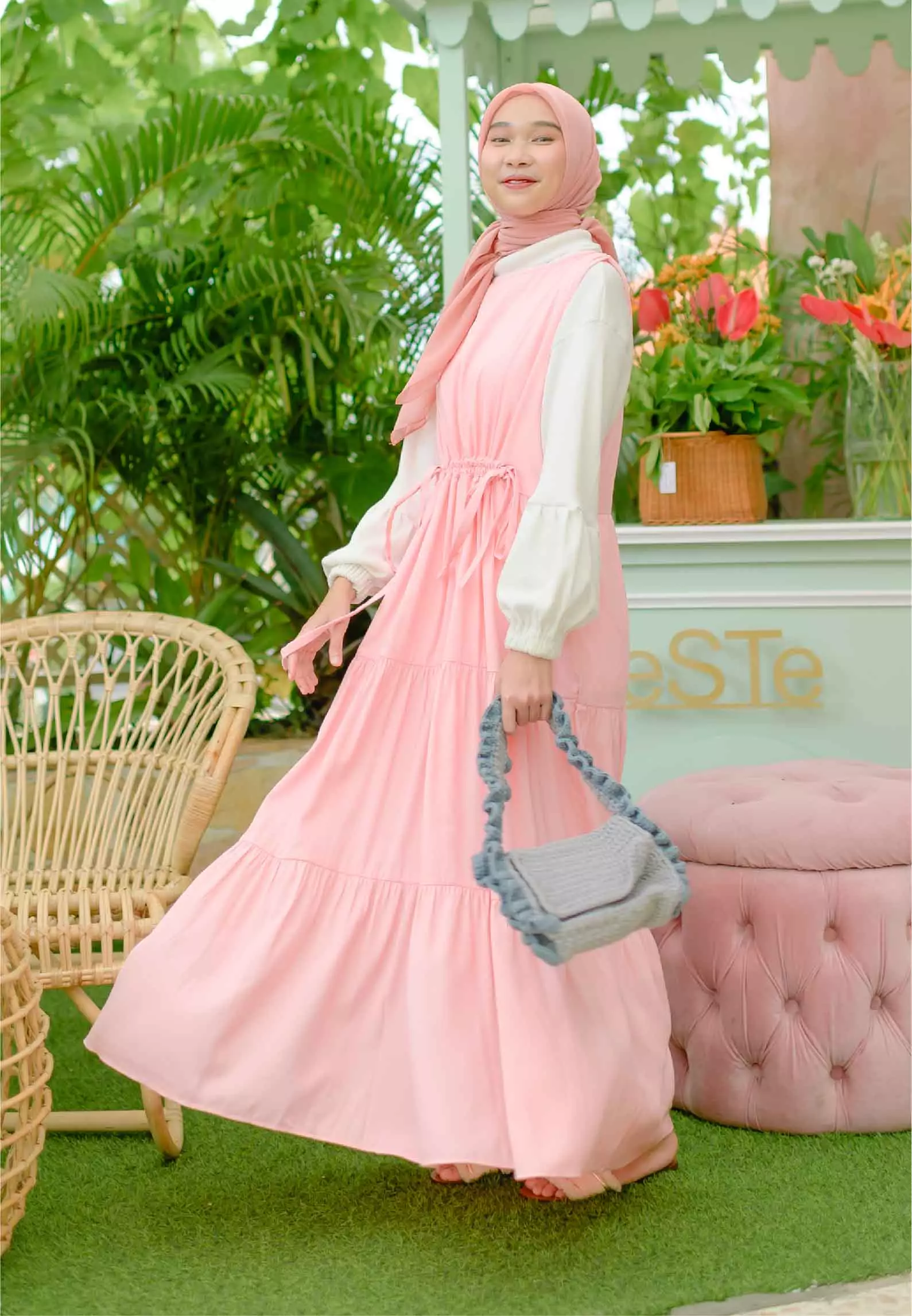 Shana Dress Cotton Candy