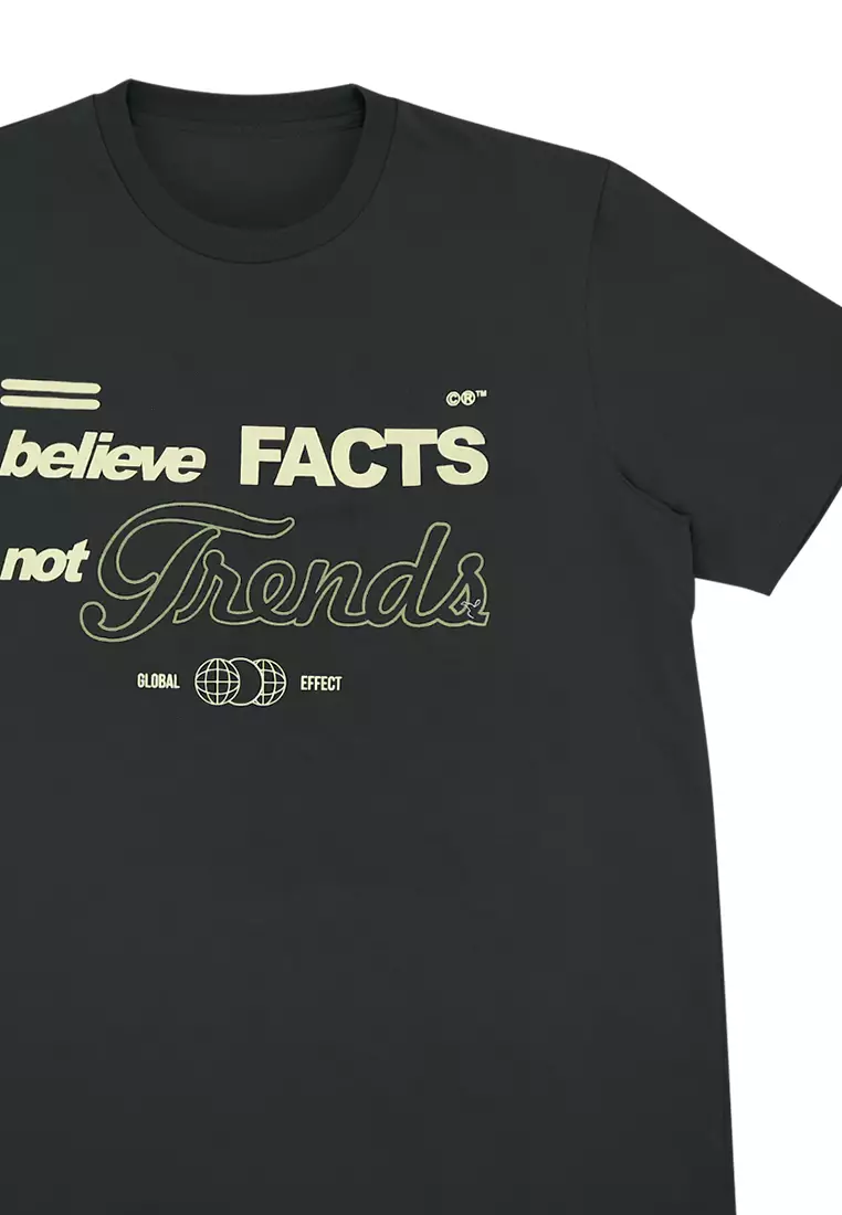 Men's Graphic T-Shirt "Facts Not Trends"