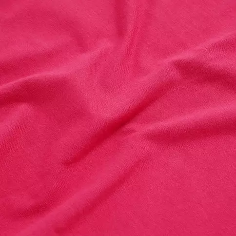 FRENCH SCRIPT LOGO SHORT SLEEVE T-SHIRT HOT PINK