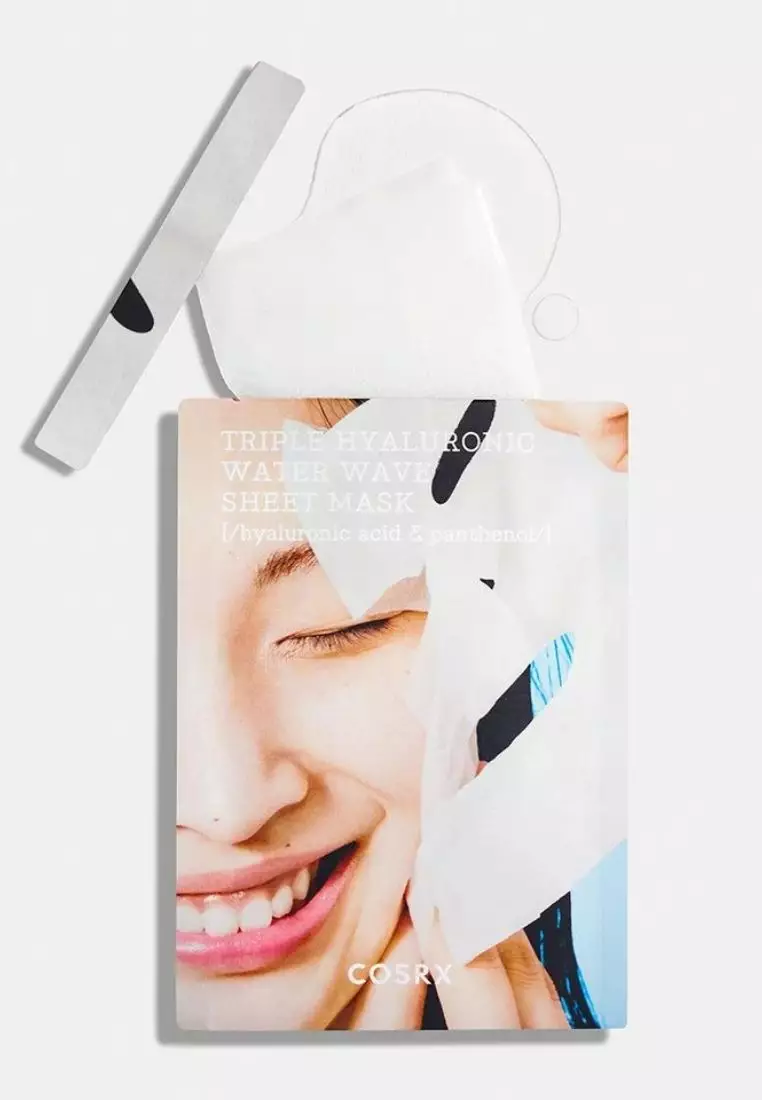 Cosrx Hydrium Triple Hyaluronic Water Wave Sheet Mask 1's(Exp:2027.08)