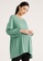 9months Maternity green Green Puff Sleeve Nursing Blouse B23DCAA04C0140GS_2
