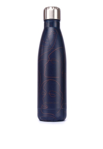 Shop Milliot Co Doodle Face Vacuum Insulated Stainless Steel Thermal Water Bottle Online On Zalora Philippines
