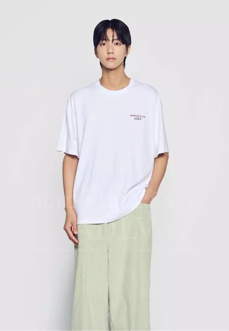 PIXEL BASIC LOGO Short Sleeve T-Shirt White