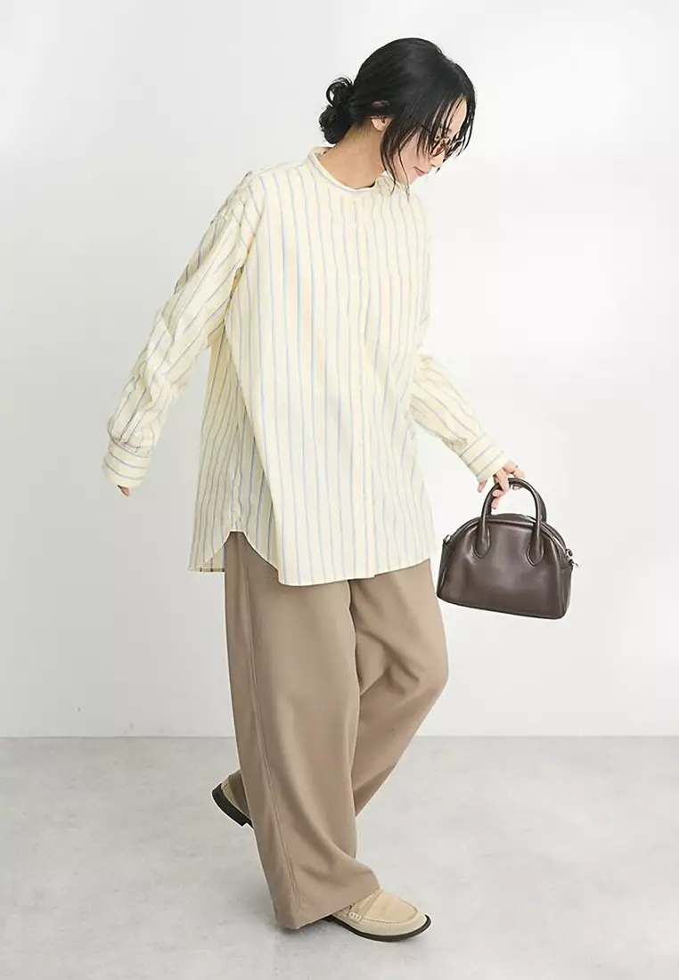 Craft Standard Boutique - Hayato Band Collar Shirt
