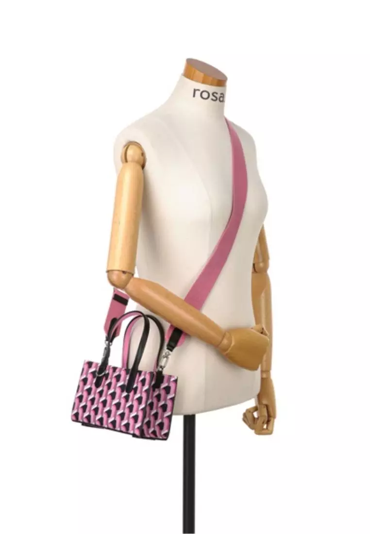 韓国大人気[rosa.K] CABAS MONOGRAM DAY TOTE CREAM BUTTER_SM Jual ROSA.K Cabas Monogram Day Tote Cream Butter SS Original