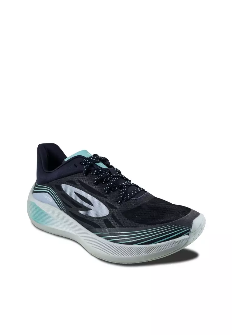 910 Nineten Haze Vision 1.0 Sepatu Lari - Biru Tua/Hijau/Abu