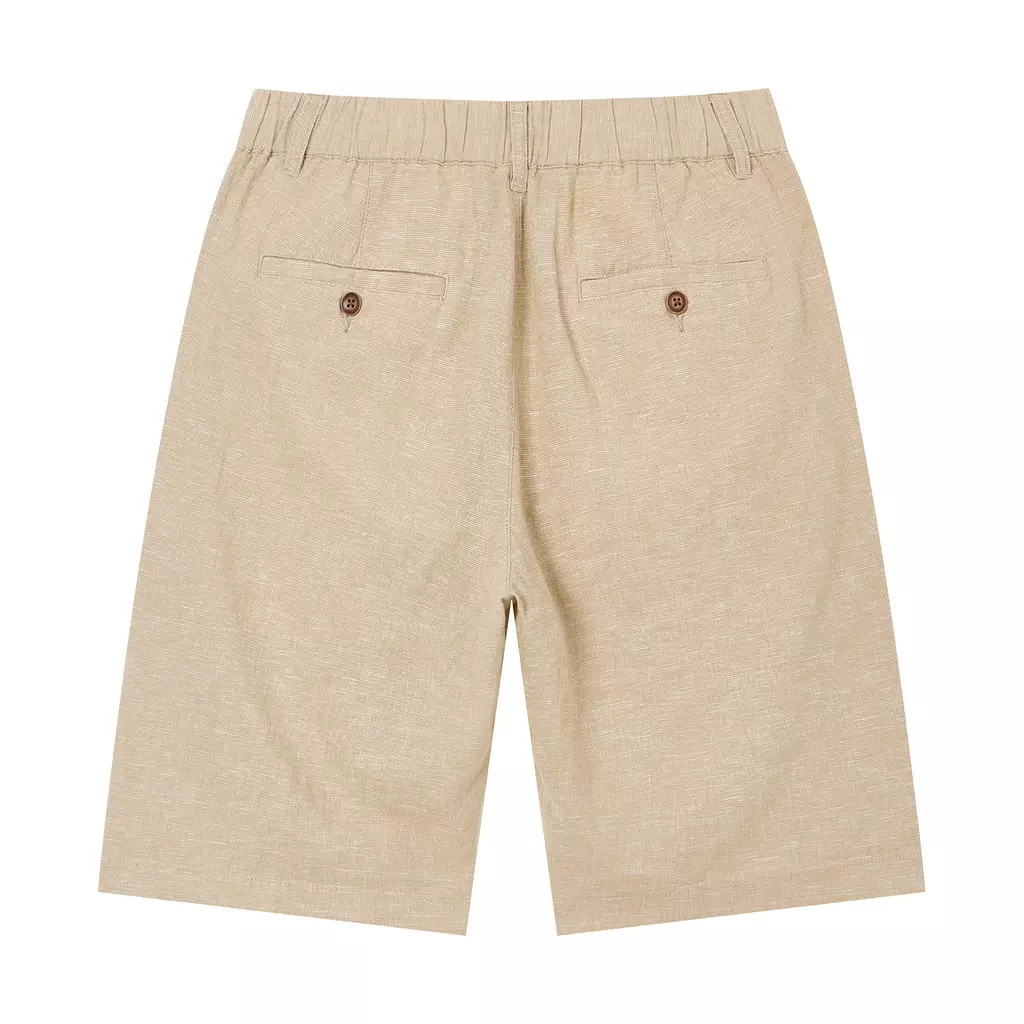 Giordano Men's Linen Cotton Shorts 0110622707