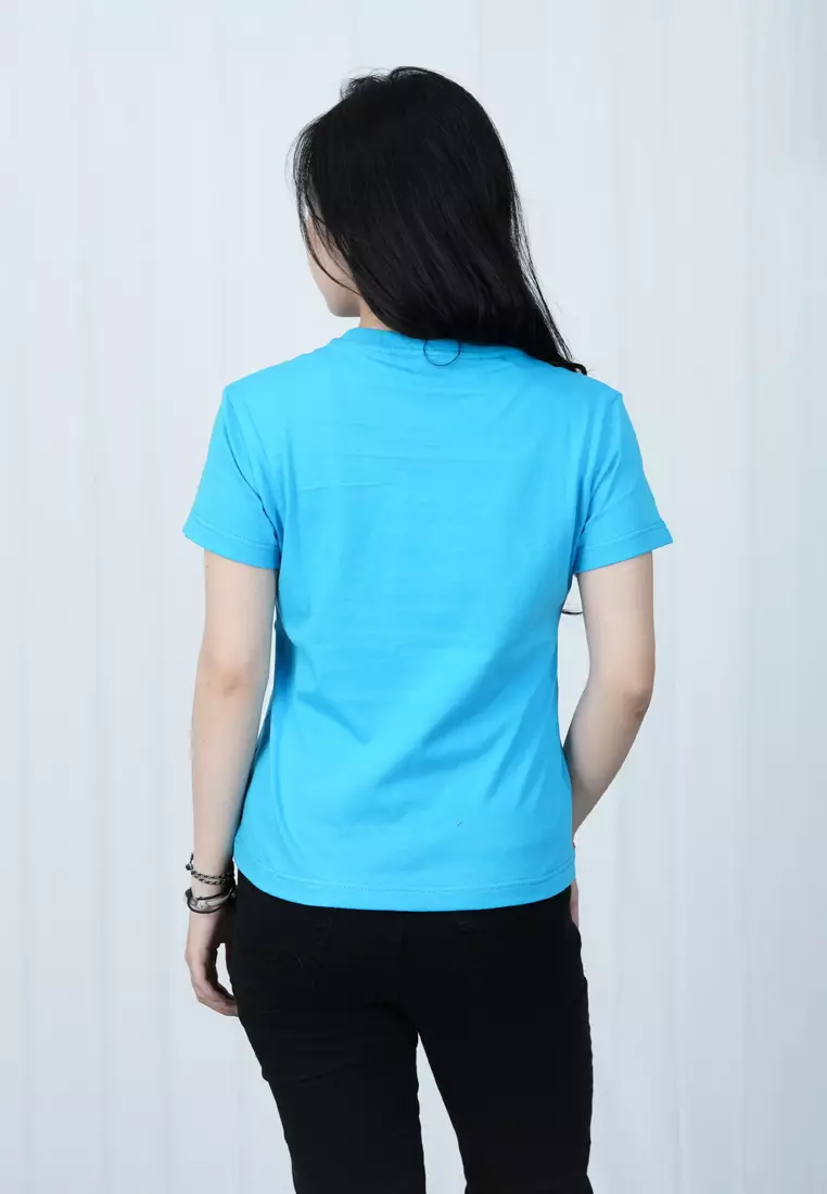 LGS - Kaos Wanita - Lengan Pendek - Motif Polos - Color Series - LTS.001